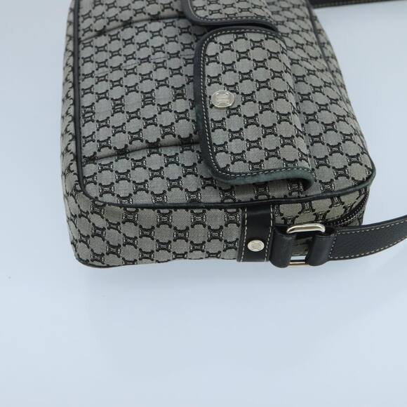 CELINE Macadam Canvas Shoulder Bag Gray - Picture 5 of 13